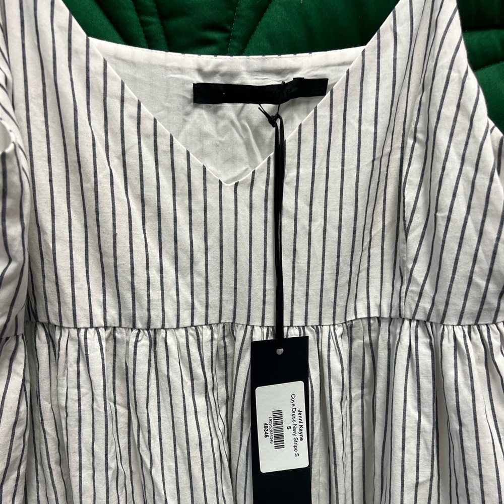 NWT Jenni Kayne Cove maxi dress, Navy stripe. Size S. - Picture 7 of 7